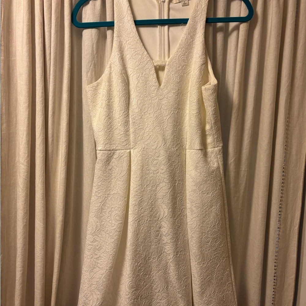 Off-White lace dress